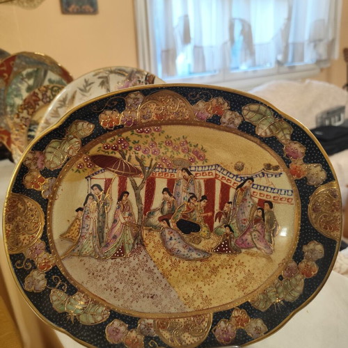 Royal Satsuma decorative collection used, hand painted, excellent condition