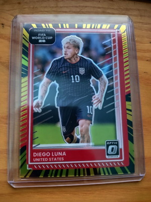 Panini FIFA Donruss World Cup USA Diego Luna Optic card like new