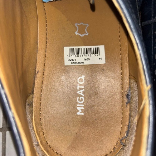 Migato scarpe like new, size 44, black and blue