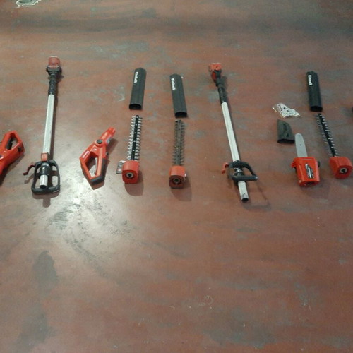 Einhell pole saw and hedge trimmers used, parts included
