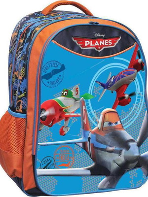 Gim Planes Aces N Races Σχολική τσάντα πλάτης δημοτικού μπλε