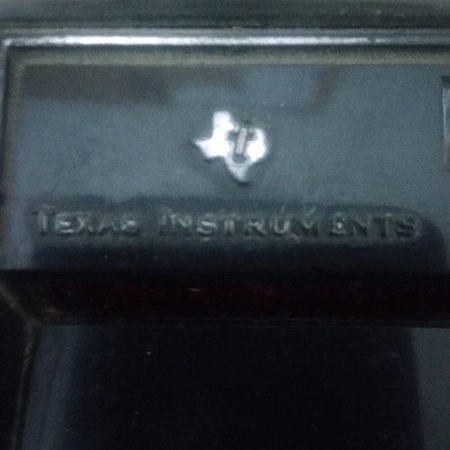 Texas Instruments calculator 1974 used with carrying case
