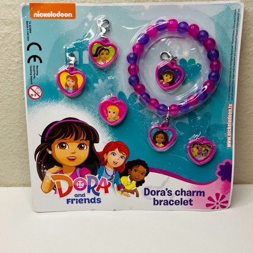 Dora & Friends charm bracelet set new, unopened in packaging