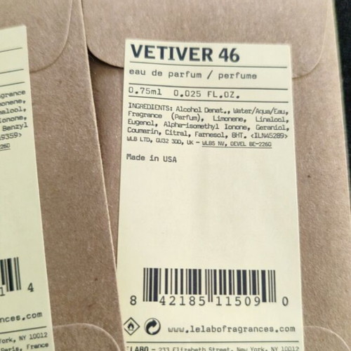 Le Labo perfume set new, travel size tester samples