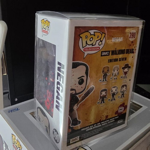 Funko Pop Negan The Walking Dead figure with protector