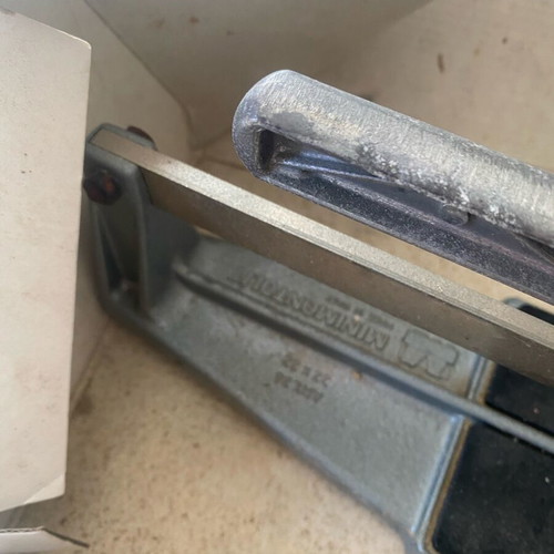 Montolit Minimontolit ART.24 tile cutter used, made in Italy
