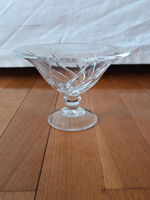 Cristal d'Arques Clerval crystal fruit bowl 15cm with box