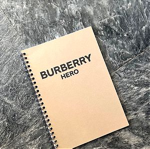 Burberry - Hero / Τετράδιο σπιράλ