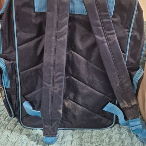 Large Superman Paxos elementary school bag new with collectible card