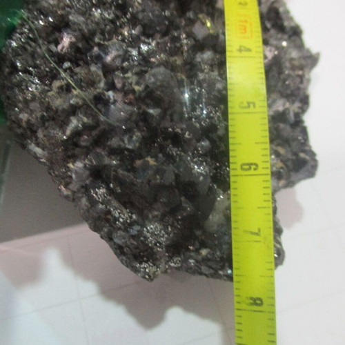 Galena mineral specimen, lead sulfide with silver traces