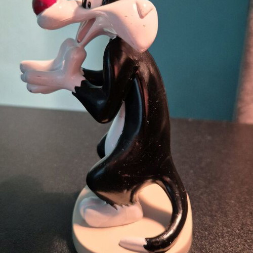 Looney Tunes Sylvester collectible figure Warner Bros vintage like new