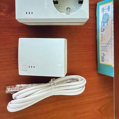 Tp Link power line kit wireless net adapter used