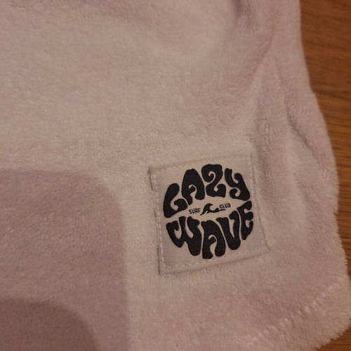 H&M terry cloth set like new, white
