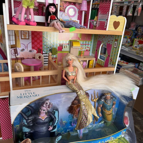 Retro Barbie Mermaid 1995 Jewel Hair