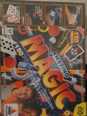 Magic tricks set 150 new, with DVD