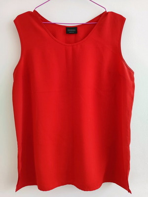 Canda women's blouse XL red used
