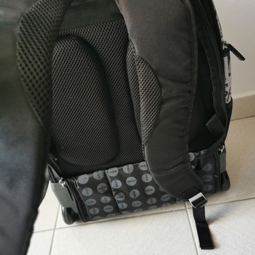 Lyc Sac XL backpack with trolley new, black and grey