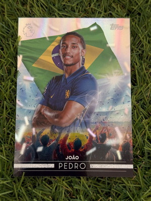 Topps 2026-27 Premier League Flagship Joao Pedro Chelsea κάρτα Flying The Flag