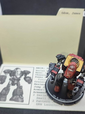 Mechwarrior James Odom - Arbalest #121 like new