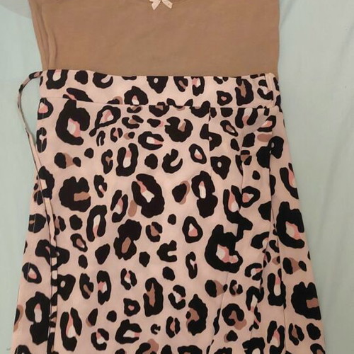 Fashion set new, skirt with adjustable straps and handmade elastic top
