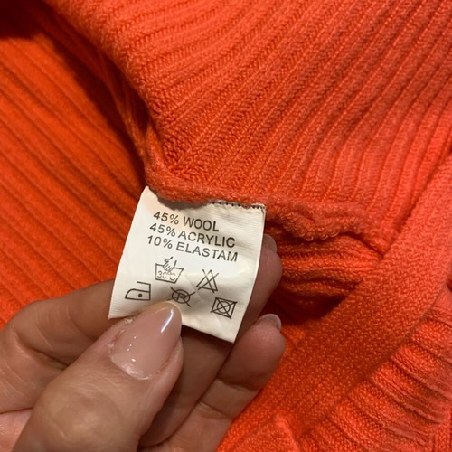 Adina jacket set with t-shirt size S/M like new, orange