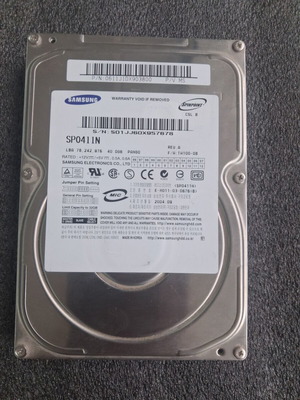 Samsung SpinPoint SP0411N 40GB IDE σκληρός δίσκος μεταχειρισμένος
