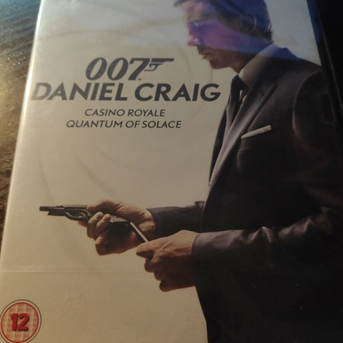 James Bond Casino Royale and Quantum of Solace DVD new with English subtitles