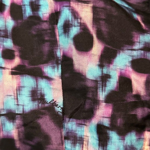 Mulberry silk top, size 10 UK, colorful