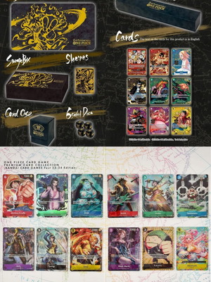 One Piece Card Game 2nd Anniversary Set English Version and Premium Card Collection 23-24 new