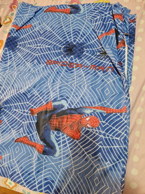 Παπλωματοθήκη Spiderman μονή σαν καινούργια με φερμουάρ
