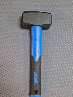 Ausonia sledgehammer 1000gr with anti-vibration plastic-rubber handle new