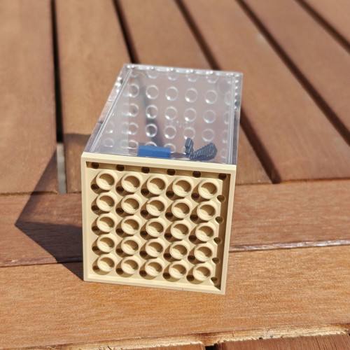 Minecraft LEGO minifigure in display box