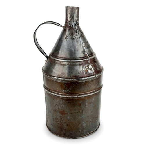 Old Handmade Oil Can used, Swift & Co. 24lbs Oleomargarine 1930s