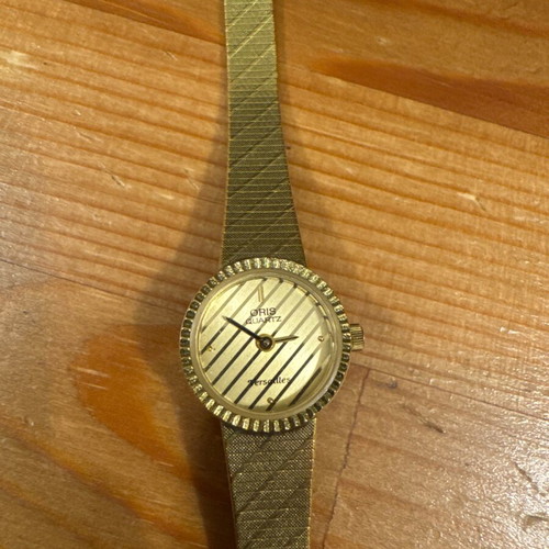 Wristwatches used, old 1980s collection, set of seven