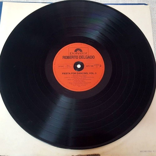 Roberto Delgado Fiesta For Dancing Vol. 3 LP used, pop