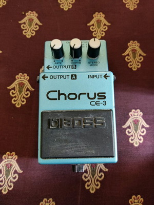 Boss Chorus CE-3 πετάλι μεταχειρισμένο στερεοφωνικό chorus