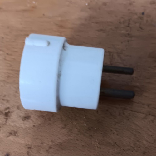 Power plug adapter used for type F plug to type H socket