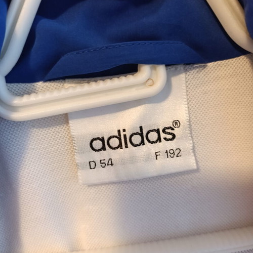 Adidas sleeveless jacket white size L like new