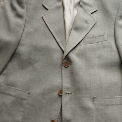 Urbis men's summer jacket size 48 like new, gray, made in Italy