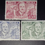 Πολωνία σειρά γραμματοσήμων 1951 ασφράγιστη