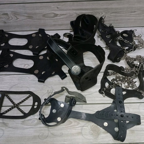 Ice cleats used with spikes Nordic Grip