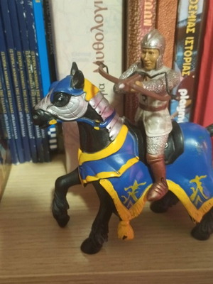 Sagittarius figure with horse used