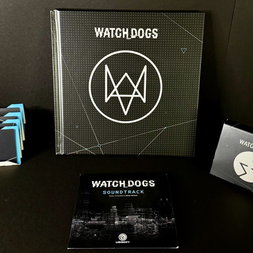 Watch Dogs DedSec Edition PS4 complete collector’s set like new