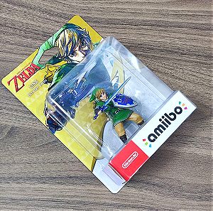 Amiibo The Legend of Zelda Skyward Sword Link Figure Nintendo Φιγουρα Συλλεκτική Καινουργια Στο Κουτι Της