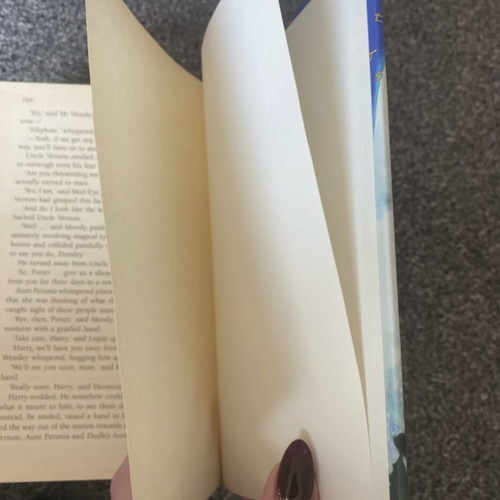 Harry Potter and the Order of the Phoenix book used, first edition, rare misprint
