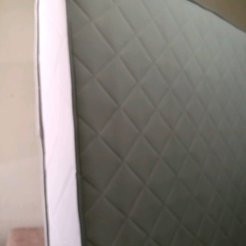 Mattress and metal bed used