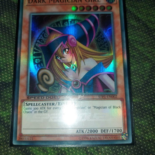 Dark Magician Girl Super Rare Speed Duel Card like new