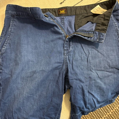 Lee denim blue bermuda shorts like new