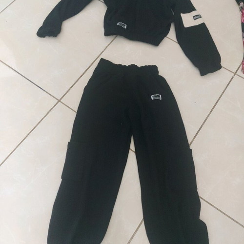Girls' set used, black