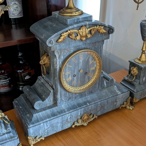 Medaille D'Argent Vincenti & Cie 1855 French antique clock used